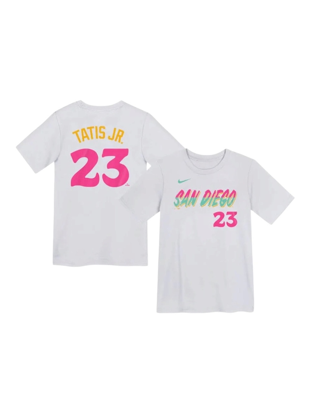 Nike San Diego Padres City Connect Fernando Tatis Jr. #23 T-Shirt [Size: 4T]